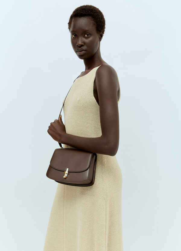The Row Sofia 8.75 Shoulder Bag Brown row0256048